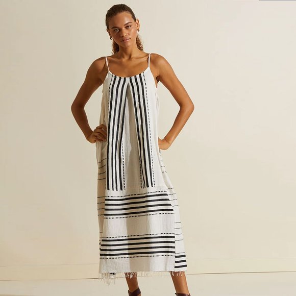 LEMLEM NIA Midi Slip Dress in Eshe Black - size Medium NWT - Picture 7 of 11